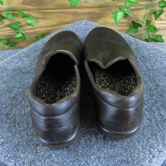 SAS Women's Comfort Loafer Clog Brown Leather Sz 8.5 Medium Gently Used‎ 2025 - Picture 4 of 7